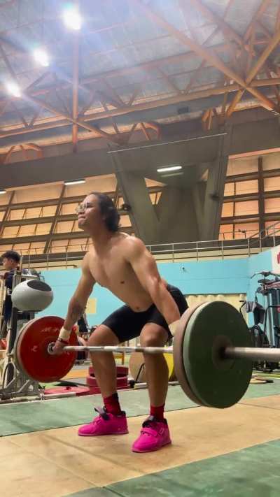 Fluff 90 snatch from hang
