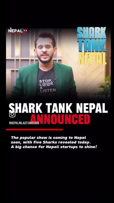 Time to launch r/SharkTankNepal?