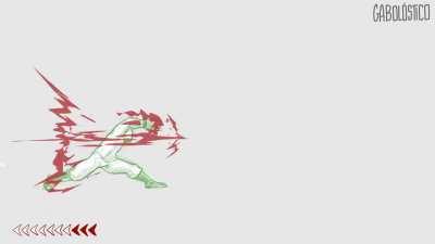 I made a rough Little Mac animation on Blender.