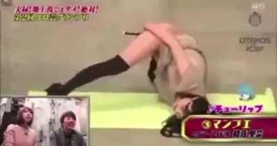 She can play it on my flute too