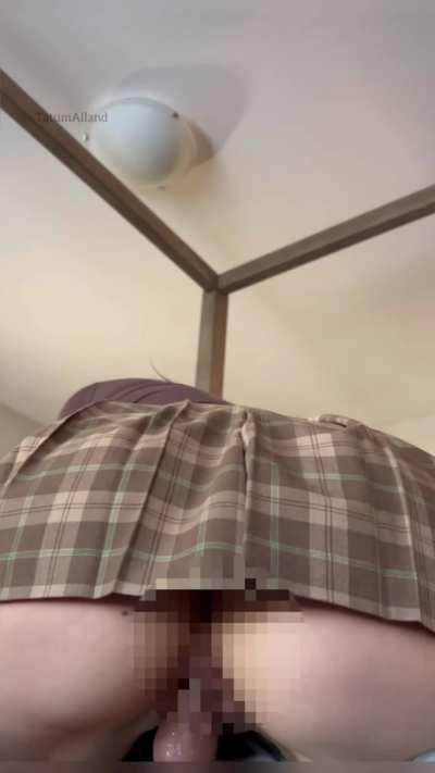 POV: You cheat on your GF with her roommate