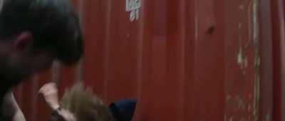 This fight scene was incredible. Emily Vancamp and her stunt-double killed it