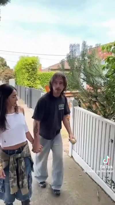 Throwing with your off hand in public