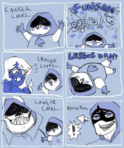 Deltarune amirite // by comradebroski