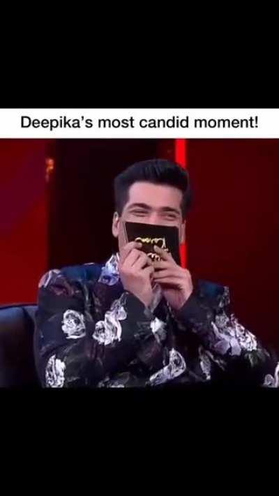 Deepika Padukone being honest..