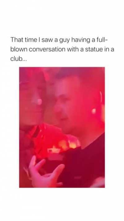 He must be fun at parties