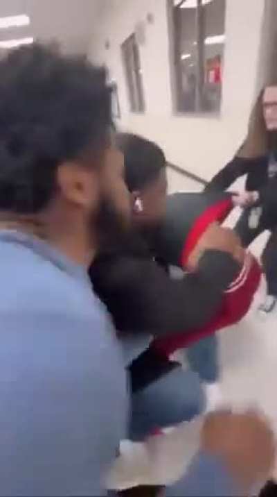 Big dude called short dude a bitch