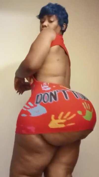 🍑♥️😵 perfect ebony ass 🍑