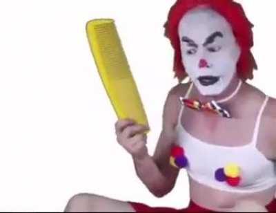 Mcd clown wants to tell you something