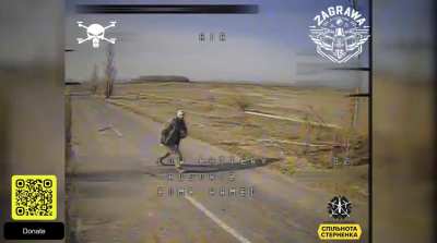 Elimination of a crippled Russian.