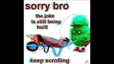 Damn I didn’t know the m&m guy decided to start working construction with the hard hat and the wheelbarrow.