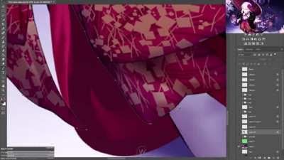 I animated this wallpaper for desktop/mobile use. Original Art By:マシマサキ