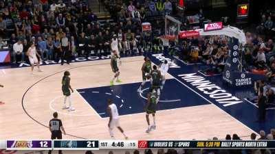 [Highlight] Westbrook gets blocked by the rim