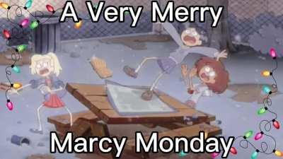 A very merry Marcy Monday to those who celebrate