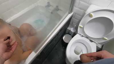 Your choice, the toilet, my mouth, or both 