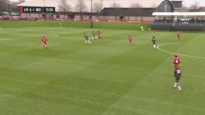 United U23s 1-0 Liverpool U23s - Amad Diallo 14'