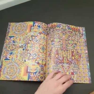 Just finished my latest book featuring my original hand drawn artworks. It took more than two years to complete.