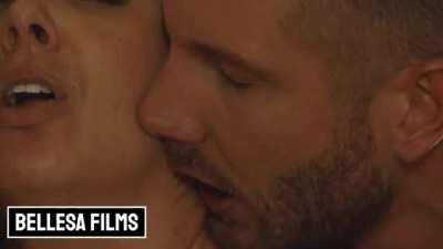 Kissing and Teasing her while fucking her