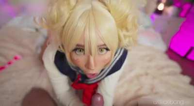 Himiko Toga serving cock