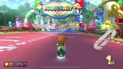 New update allows you to customise items - here is Baby Park with only Blue Shells