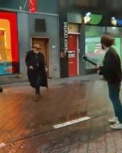 This guy surely was a ladies man back in his youth.