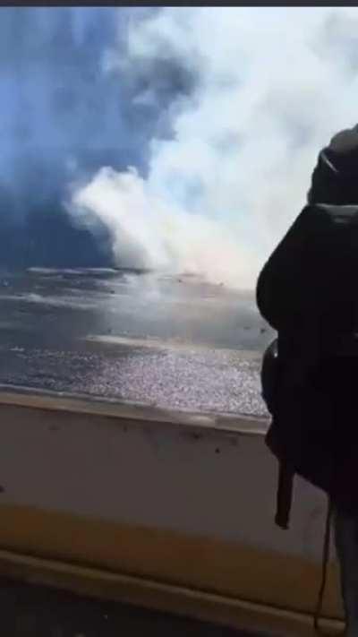 Protest in Paris for Palestine was met with water canons and tear gas