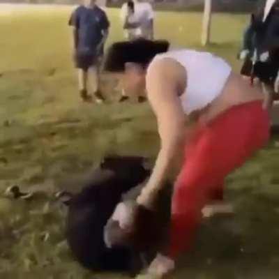 Kicked for acting hard