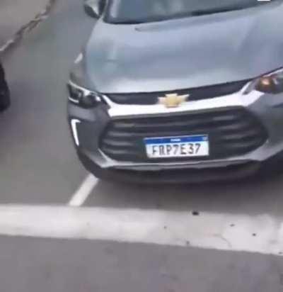 Well, that's what happens when you don't respect the traffic light