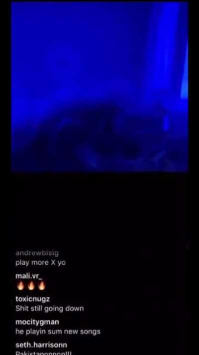 NEW X AND SKI SNIPPET PREVIEWED ON DJ SCHEME LIVE (I’m pretty sure that’s X in beginning right?!!!)