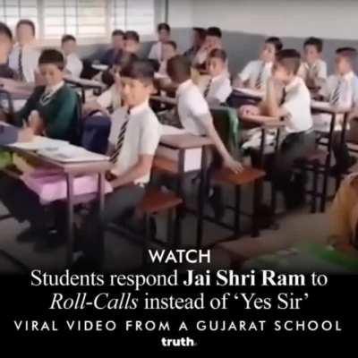 Now Religion Came to school. Is India really a secular country?? Instead of Giving Scientific Temperaments, School is now making children religious fanatics..