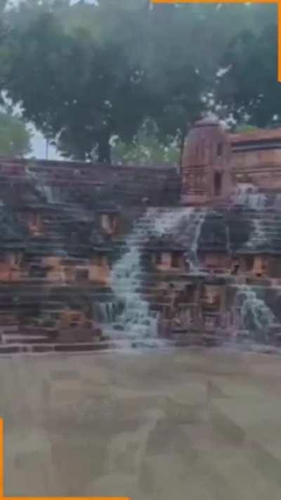 [PM Narendra Modi] Modhera’s iconic Sun Temple looks splendid on a rainy day 🌧! Have a look.