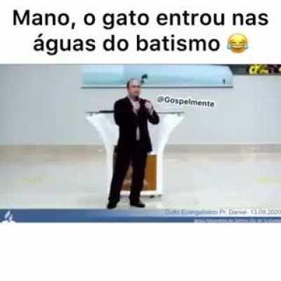 Ele aceitou Jesus e se batizou 🙏