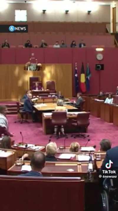 Greens walk out of Senate (Aus)