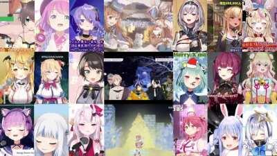 Hololive Sings - Snow Halation [JP, EN, ID, CN and Holostars] (&micro;'s 2ndシングル)