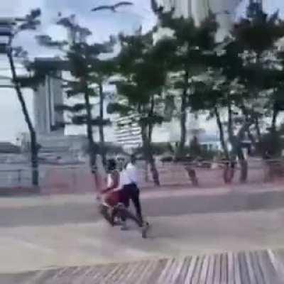 When you geht yourself some snacks, but the game already started.