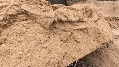 RU POV: Military mobile sawmill complex. It unfolds in 2.5 hours. This one is working in the Luhansk direction (group of troops 