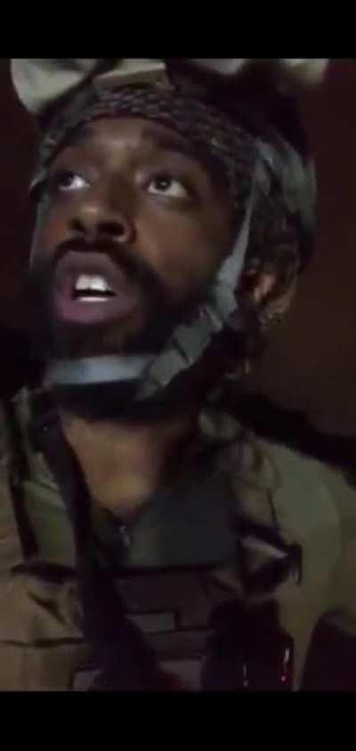 Heavily armed black militia, known as 