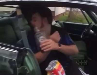 A lot of people say you can’t smoke dope and get drunk when you have kids, and that’s not true