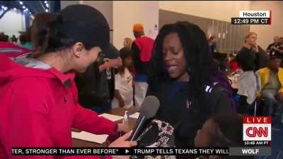 WCGW interviewing a freaked out family in a flood zone