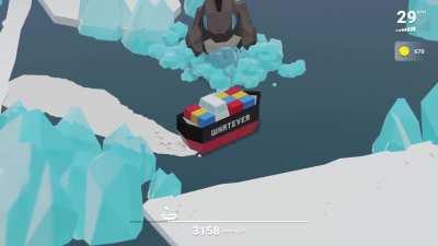 WHATEVER - The cargo boat drifting game. Inspired by true event.