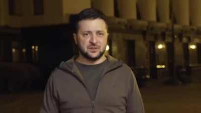 Zelenskys reply to putin's New Year speech.