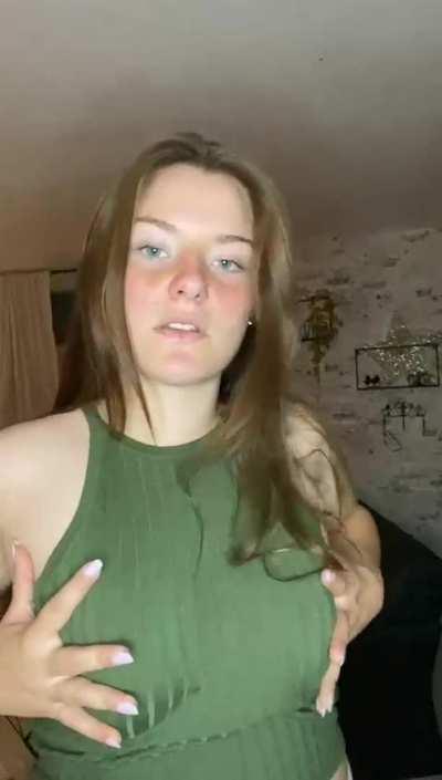 Anyone want some tits? Raise your hand