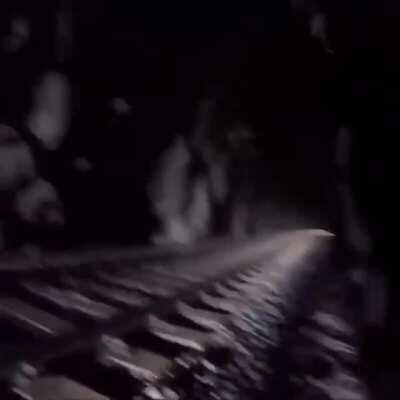 Almost Hit by a Train