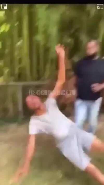 That uppercut was lethal