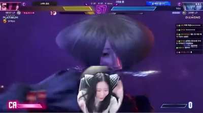 This Korean streamer is AKI herself lmao