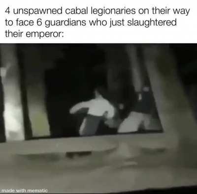 “Sometimes the sheer mass of my intellect, it generates gravity” - former cabal phalanx