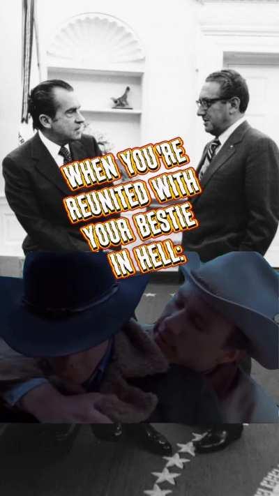 Wherever there was a people in need of oppressing, ole Nixinger was there.