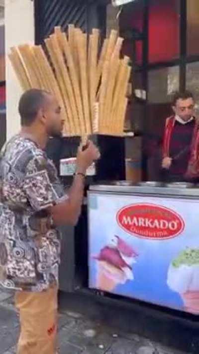 ''No this isn't how you're supposed to play the game.''