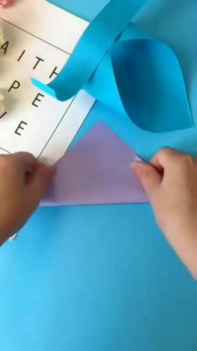 Interesting paper airplane design