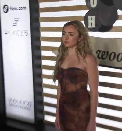 Peyton List Homecoming Weekend Red Carpet Fashion Night